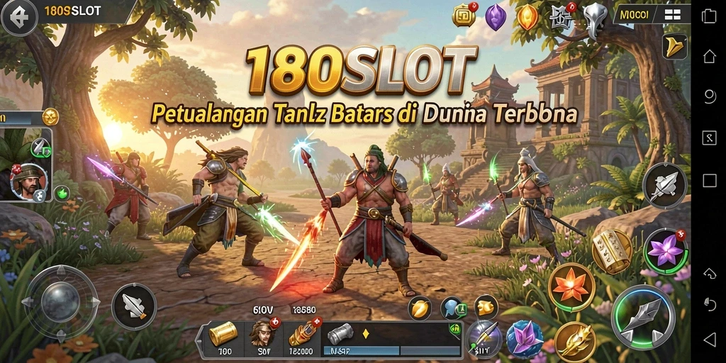 Tangkapan layar gameplay Open World yang memukau di 180SLOT.