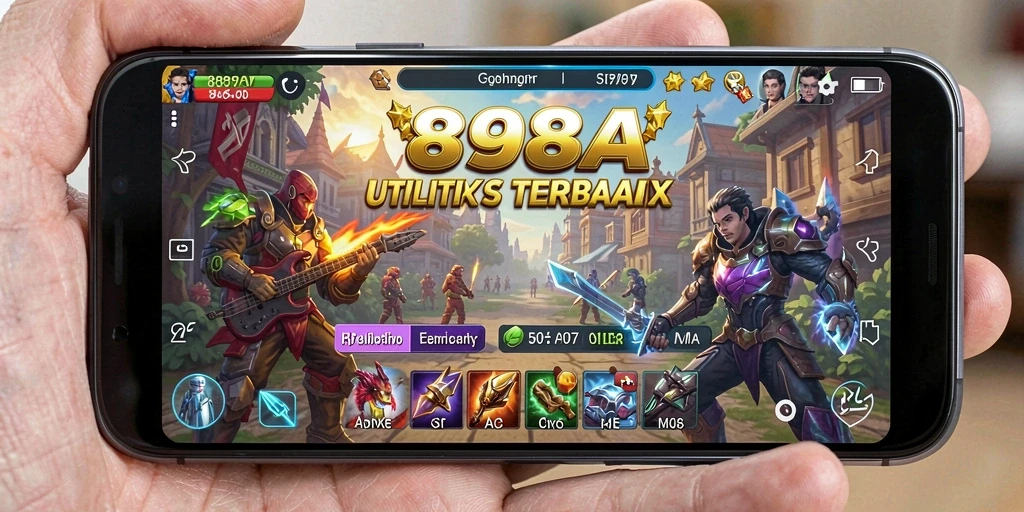Tampilan aplikasi 898A yang ramah pengguna dan fungsional.