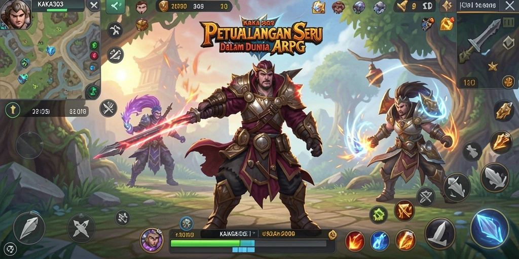 Tampilan gameplay seru dan menantang di dunia KAKA303.