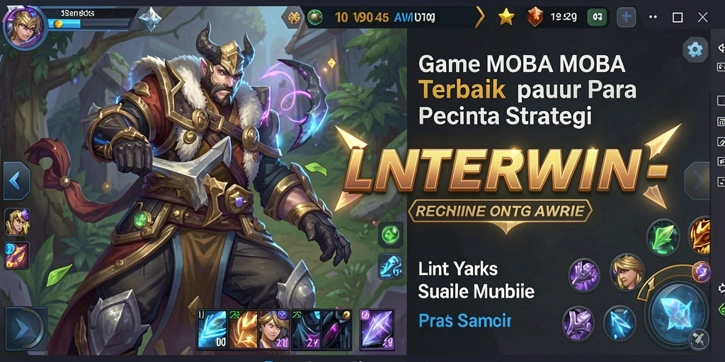 Tampilan seru dari gameplay LNTERWIN yang mendebarkan.