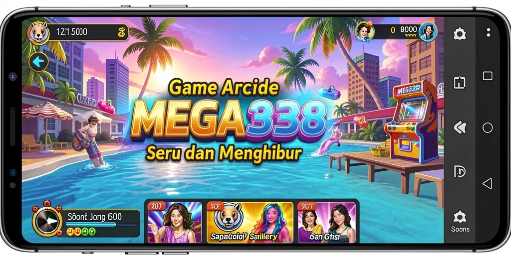 Screenshot dari gameplay menarik MEGA338 di level seru.