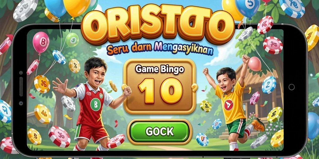 Tampilan gameplay seru di ORISTOTO yang penuh warna dan interaksi.