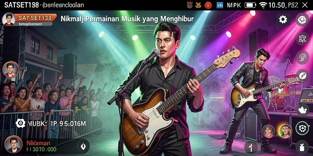 Tampilan permainan SATSET138 yang penuh warna dan menarik.