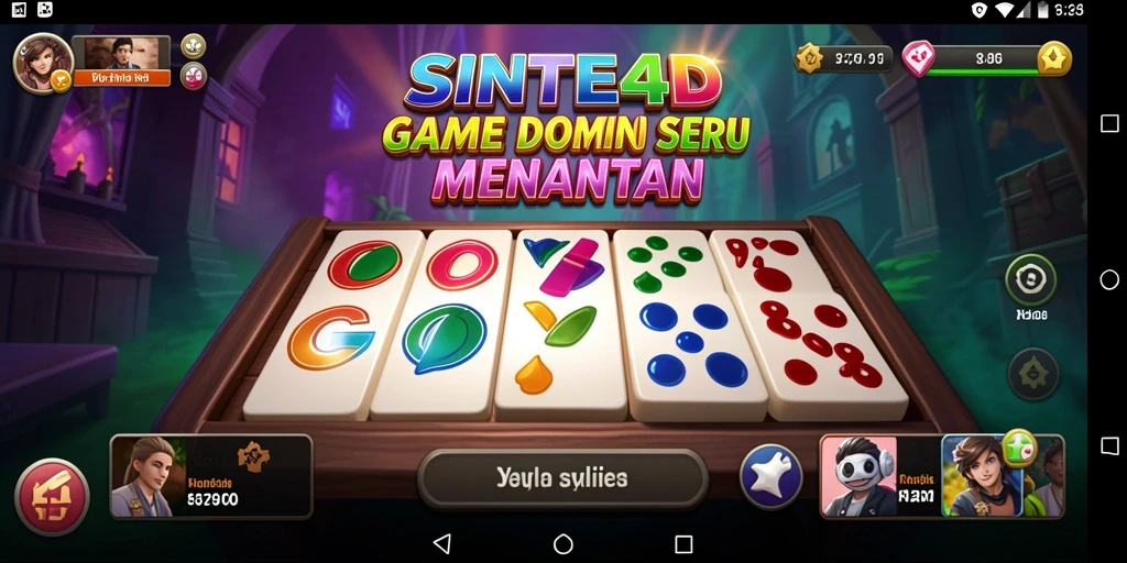 Tampilan gameplay SINTE4D yang seru dan menantang.